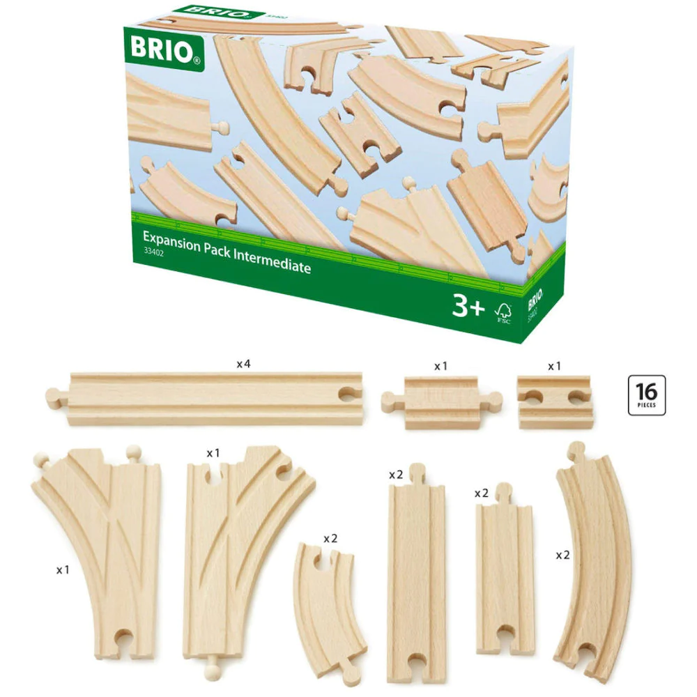 COFFRET ÉVOLUTION INTERMÉDIAIRE 16 RAILS