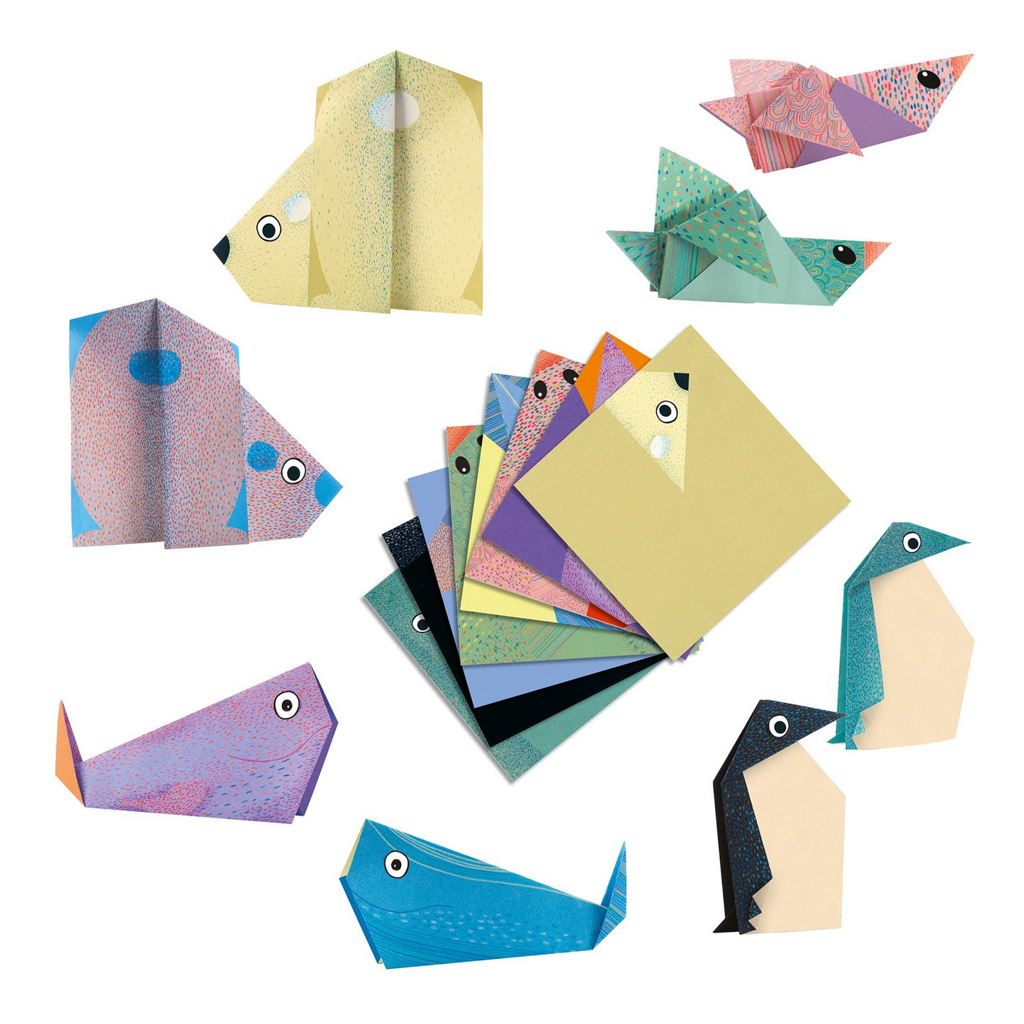 ORIGAMI ANIMAUX POLAIRES