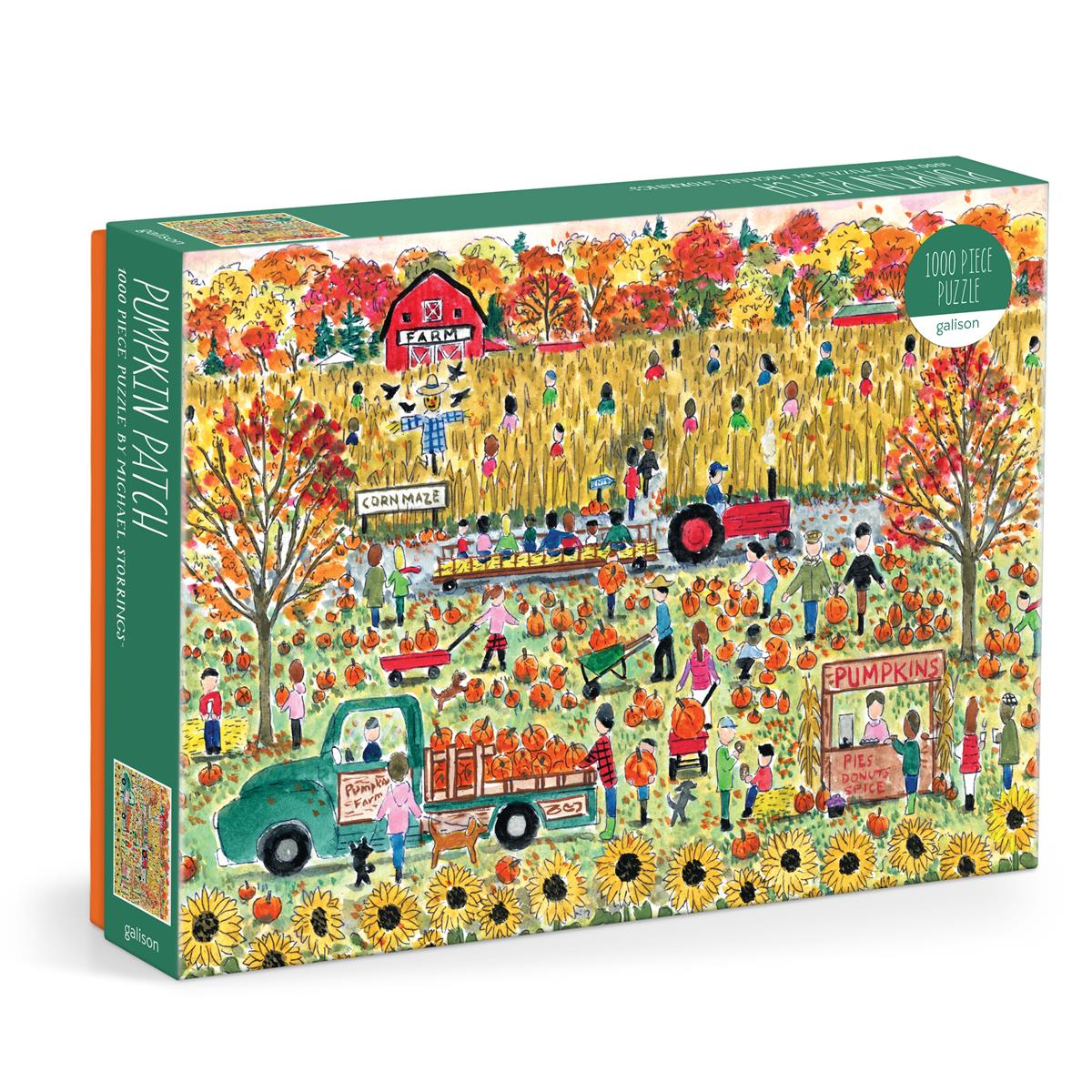 PUZZLE "CHAMPS DE CITROUILLES" 1000 MCX