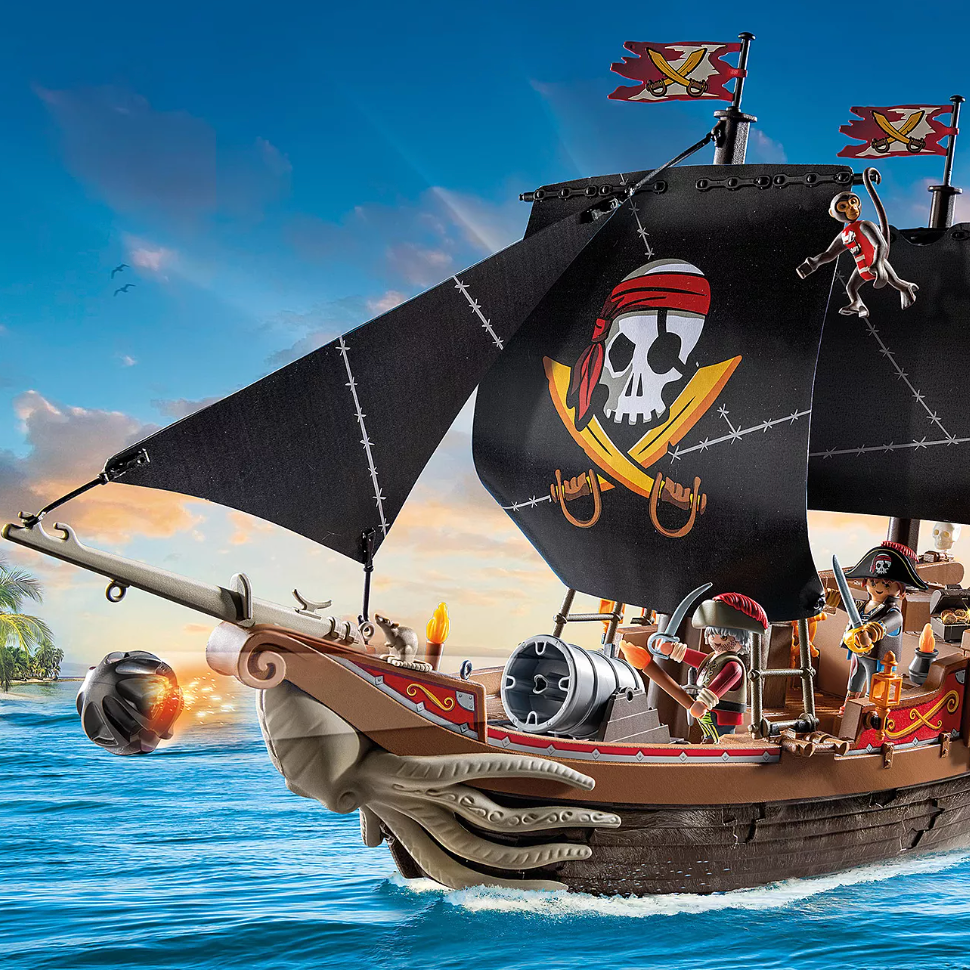 BATEAU DE PIRATES "PIRATES"