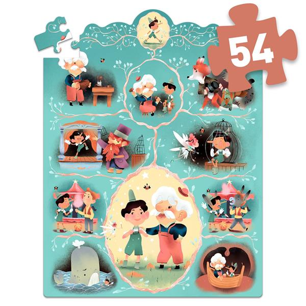 PUZZLE HISTOIRE "PINOCCHIO" 54 MCX