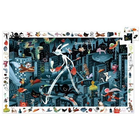 PUZZLE OBSERVATION "VILLE DE NUIT" 200 MCX