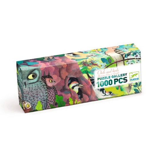 PUZZZLE GALLERY "OWLS AND BIRDS" 1000 MCX