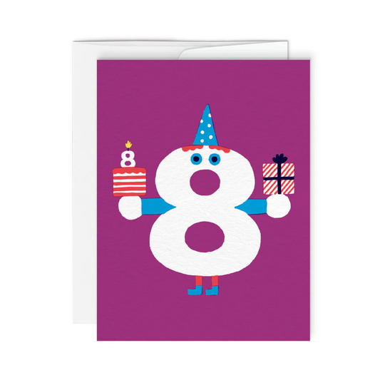 8 YEAR CARD