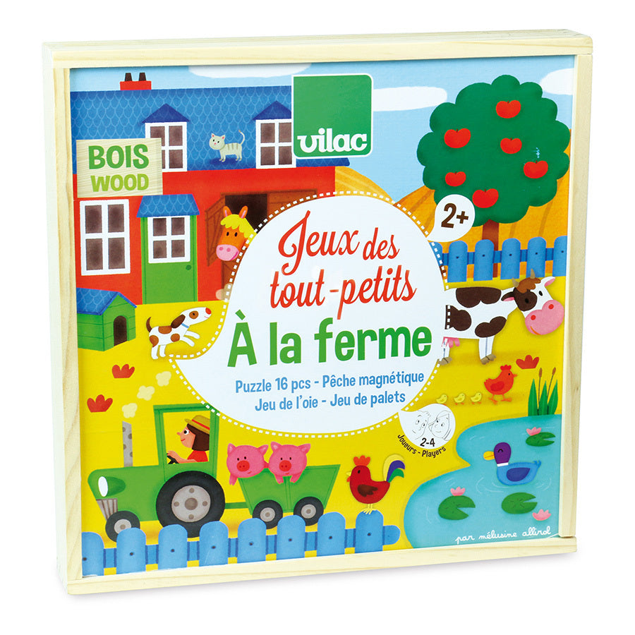 JEUX DES TOUT-PETITS À LA FERME