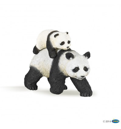 PANDA ET SON BÉBÉ