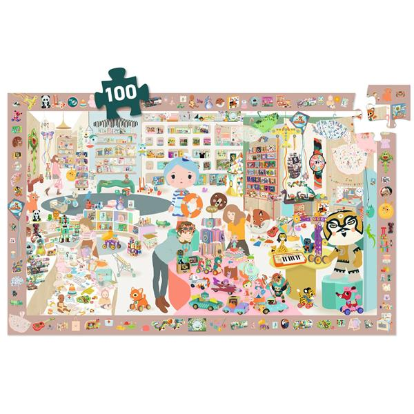 PUZZLE OBSERVATION "LA PETITE BOUTIQUE" 100 MCX