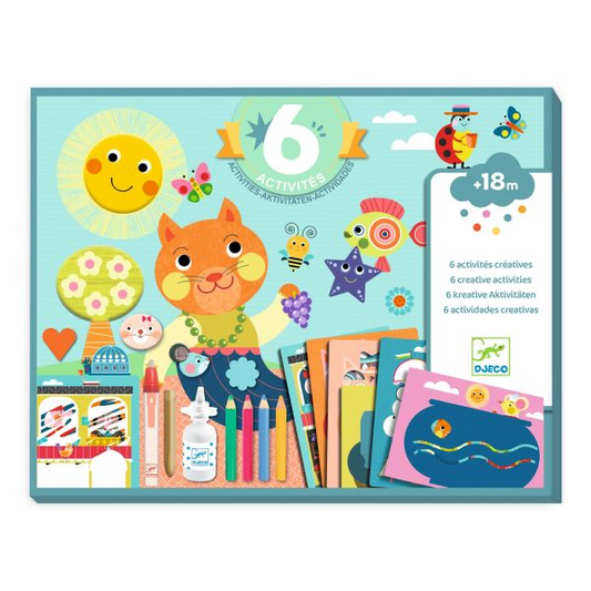 COFFRET D'ACTIVITÉS "LE CHAT ET SES AMIS"