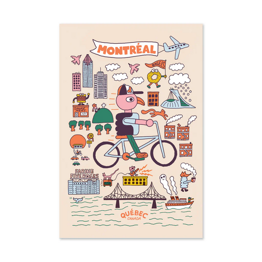 CARTE POSTALE MONTRÉAL TOUT-TERRAIN