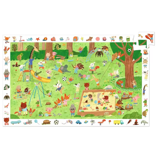 PUZZZLE OBSERVATION "LE SQUARE DES PETITS AMIS" 35 MCX