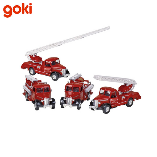 CAMION DE POMPIERS ANCIENS DIECAST